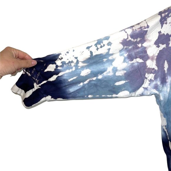 Young Fabulous & Broke Tie Dye Top Womens Size Medium M Rayon Spandex Dolman - Picture 3 of 9